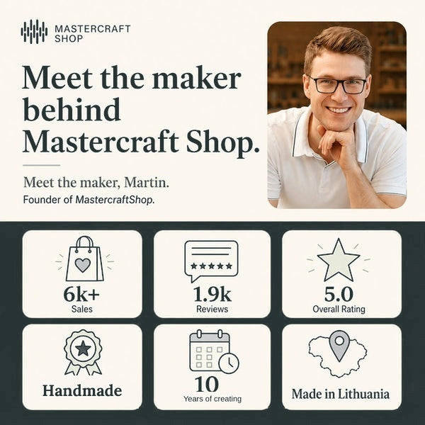 Meet the maker: Martin, founder of MastercraftShop – wooden pendant lights made in Klaipėda, Lithuania