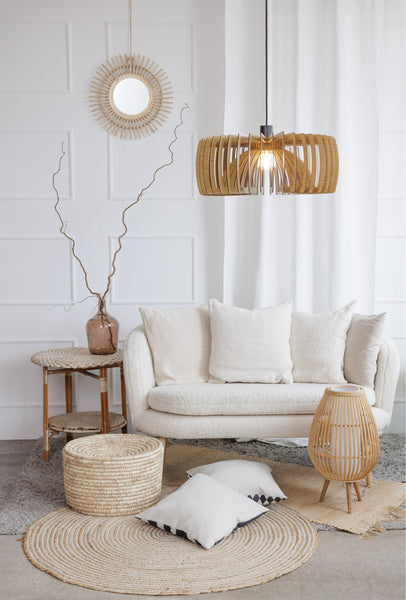 Twist wooden pendant light – geometric and industrial design for the dining room – photo 3