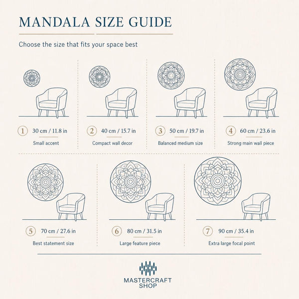 Mandala wooden wall art – sacred geometry decor for boho homes, laser-cut and hand-finished in Klaipėda – photo 9
