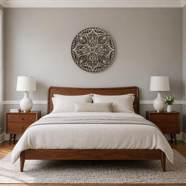 Mandala wooden wall art – sacred geometry decor for boho homes, laser-cut and hand-finished in Klaipėda – photo 8